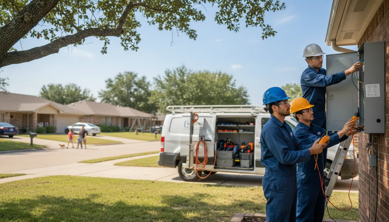 Certified electrician providing emergency electrical services in Derby, KS